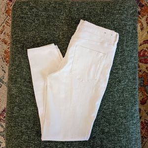 White J.Crew skinny jeans